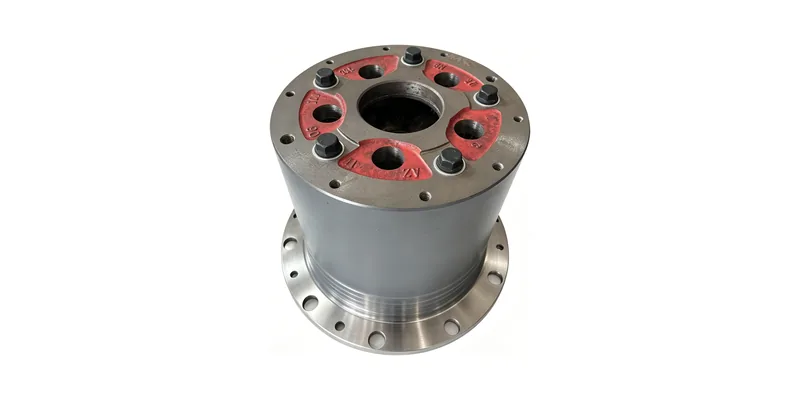 Hub reduction planet carrier assembly