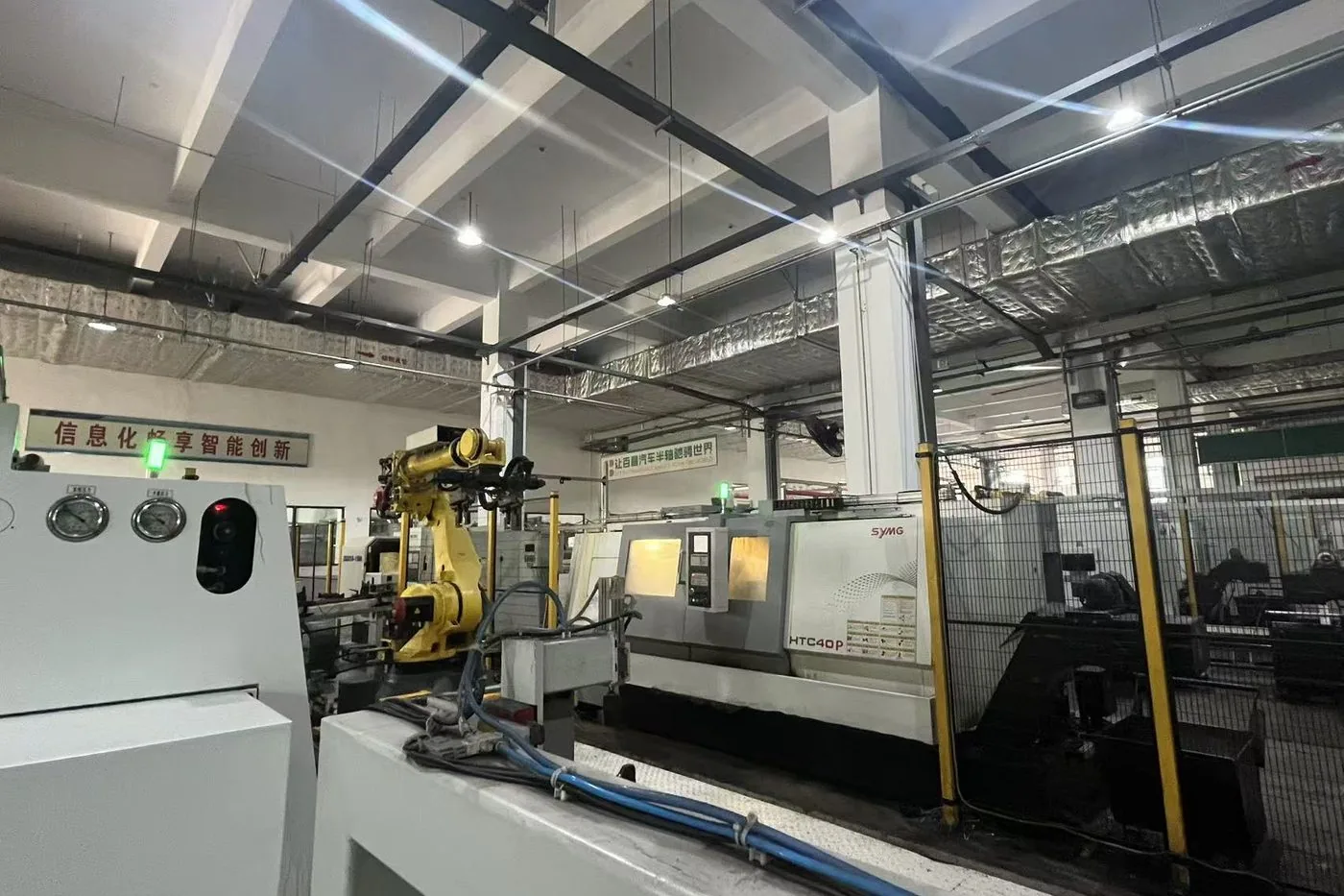 Outer-diameter turning operation on the half-shaft line