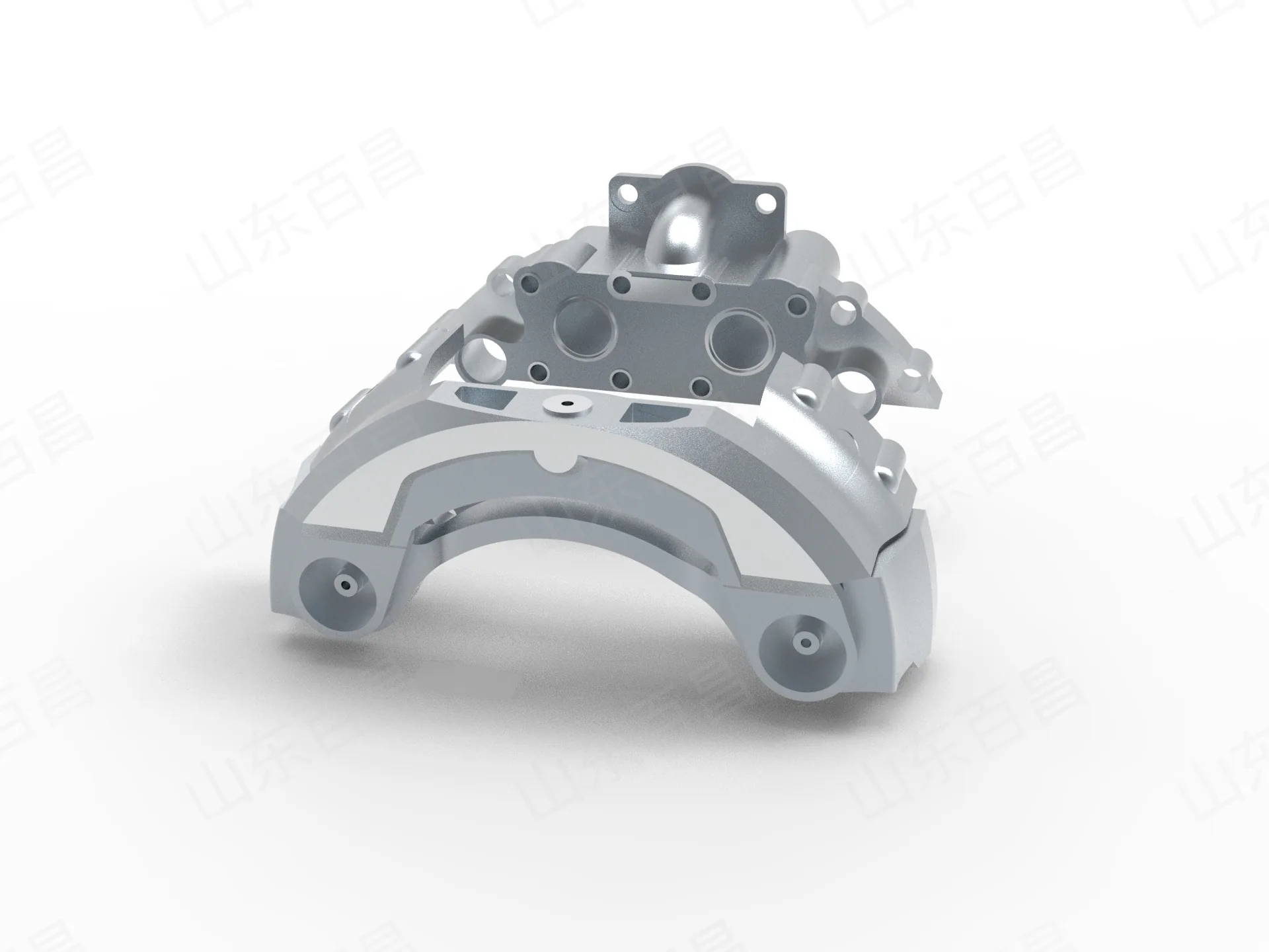 Air disc brake product render
